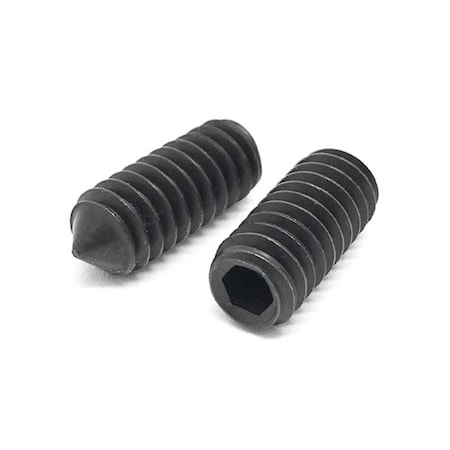 Boltsandnuts.Com #10-32 Black Oxide Alloy Steel, 5/8 in Length, 125 PK 10F62SSSACONEBO/F912-125